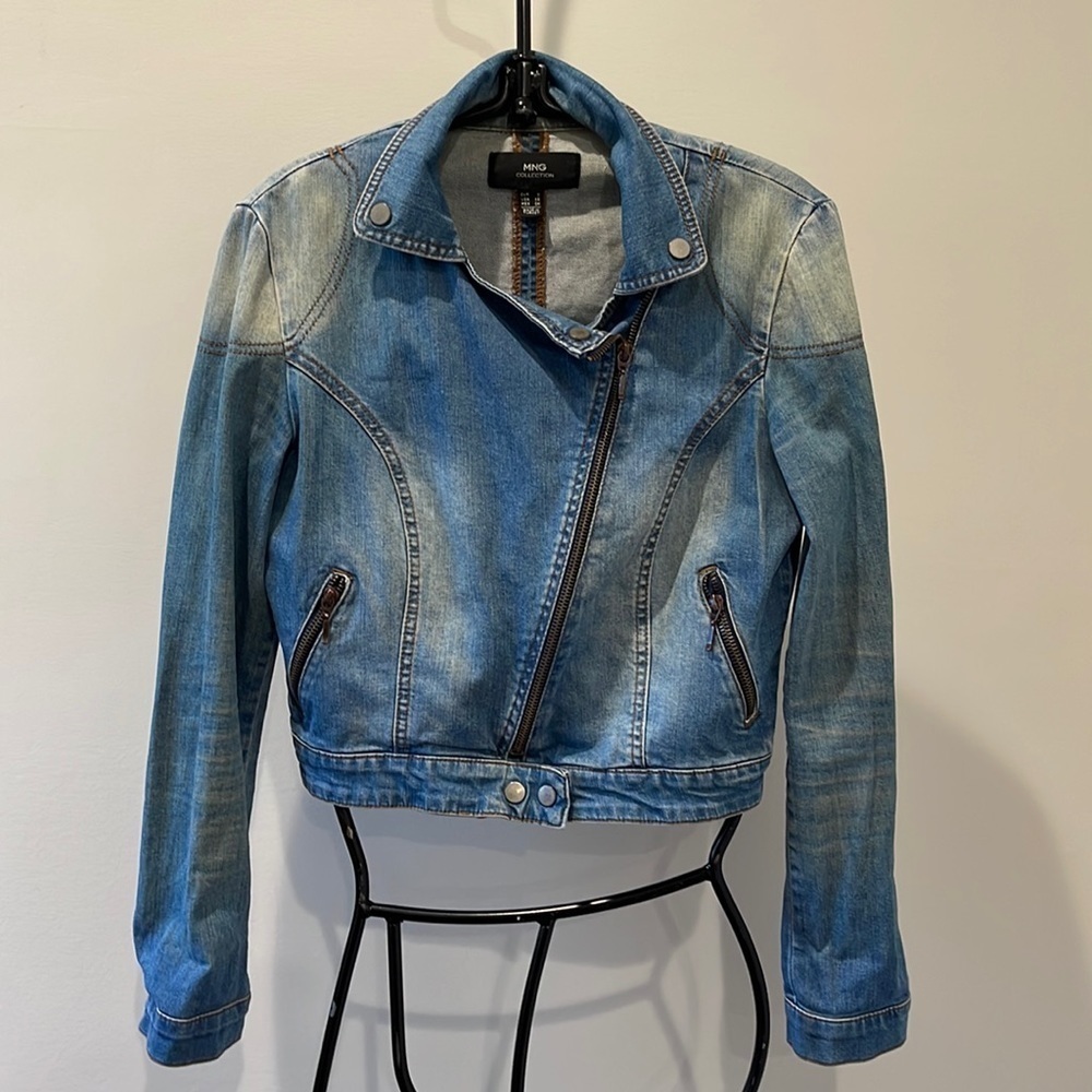 MNG COLLECTION JEAN JACKET size extra small